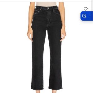 Agolde Black Flare Women's Jeans
